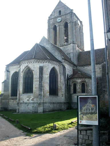 The Church at Auvers-sur-Oise and Van Gogh's painting